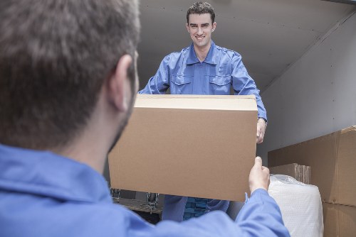 Local removal team working on a residential move in Bromley