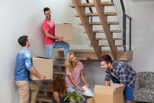 Professional movers handling a relocation in Bromley