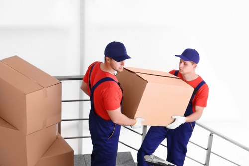 Accessible Movers Bromley website on a screen reader-friendly device