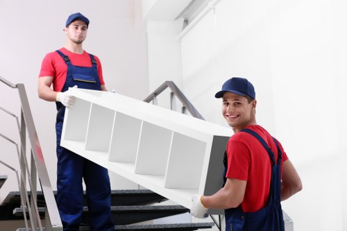 Movers Bromley team protecting furniture during a safe home removal