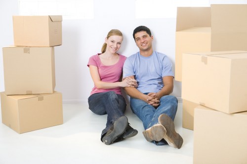 Careful transport of office furniture and equipment