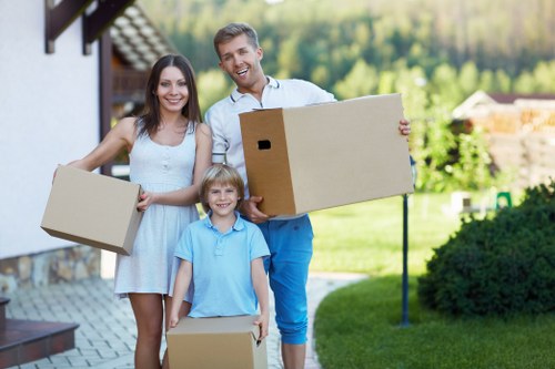 Flat move with stairs and parking challenges in Bromley