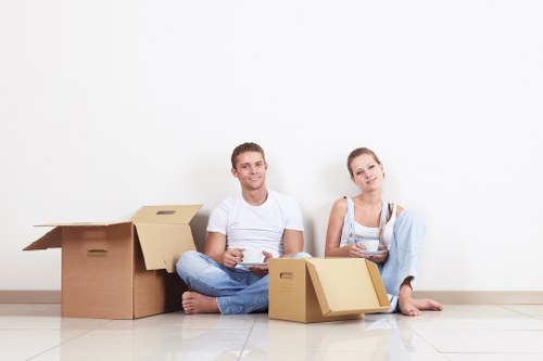 Local packing service for a Bromley home move with labelled boxes and protective wrapping
