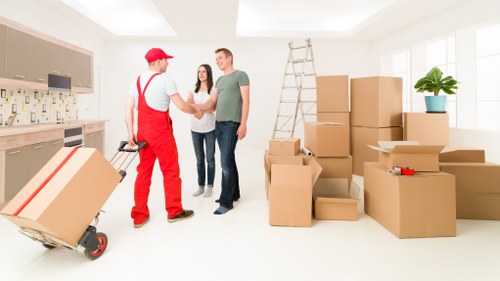 Moving truck ready for a Bromley home relocation