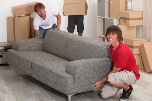 Moving student belongings from a Bromley shared house
