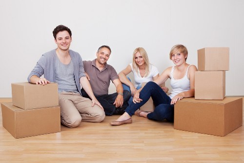 Professional movers in Bromley loading fragile and valuable items safely