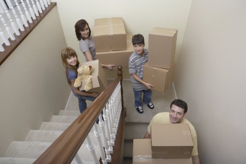 Local office movers handling commercial equipment in Bromley